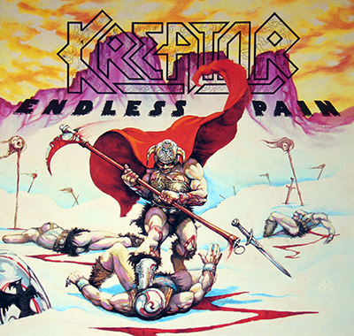 KREATOR - Endless Pain  album front cover vinyl record